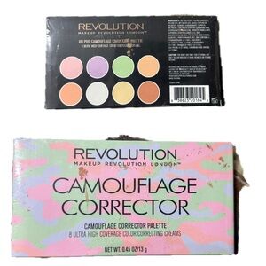Revolution Camouflage Corrector Palette — Multi-Colored Color Correcting Creams
